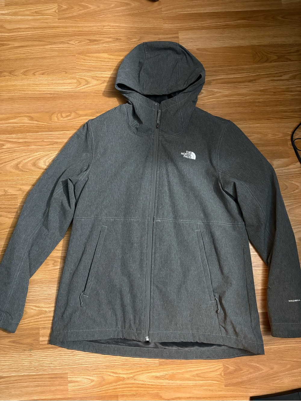 The North Face Womens Hooded Jacket - Charcoal Gray